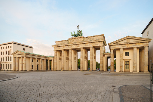 Brandenburger tor, symbol for the German reunification