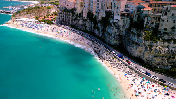 istock Tropea Serenity: Turquoise Waters and Vibrant Homes 1644653712