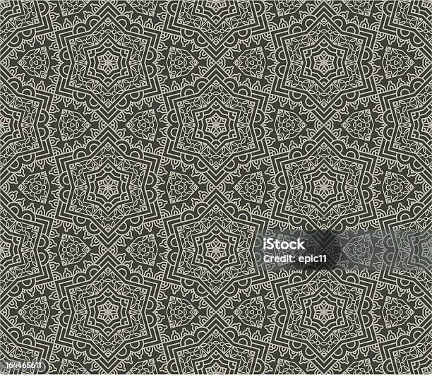 Aztec Seamless Background Stock Illustration - Download Image Now - Abstract, Antique, Aztec Civilization