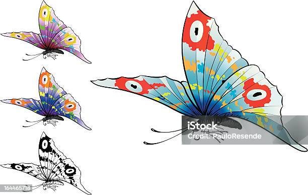 Butterfly Stock Illustration - Download Image Now - Animal, Beauty In Nature, Butterfly - Insect