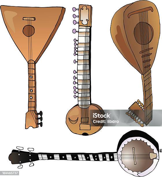 Vector Stringed Instruments Stock Illustration - Download Image Now ...
