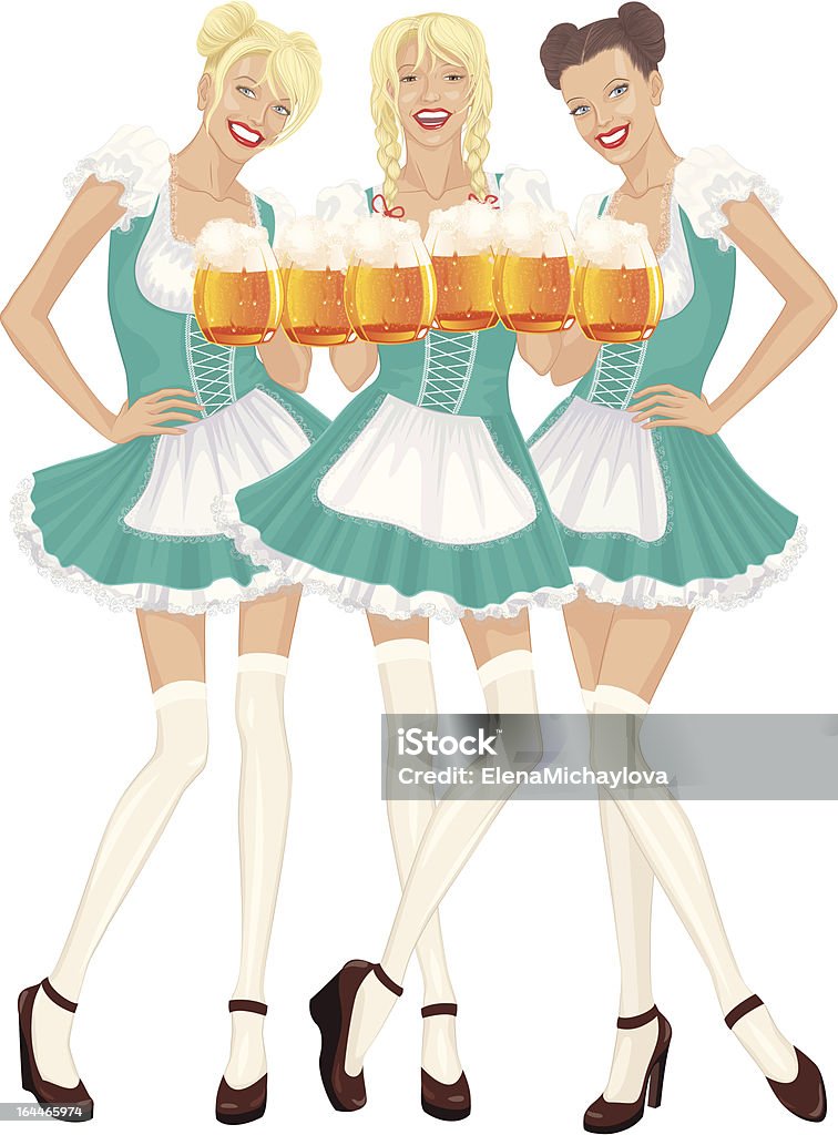 Oktoberfest - Grafika wektorowa royalty-free (Alkohol - napój)