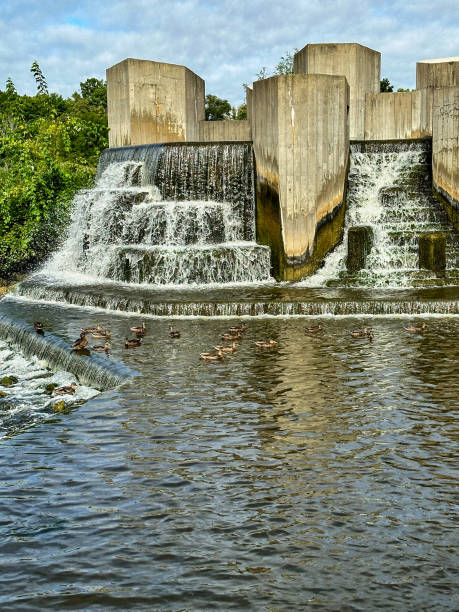 istock Stepping Stone Falls in Flint, Michigan 1644681724