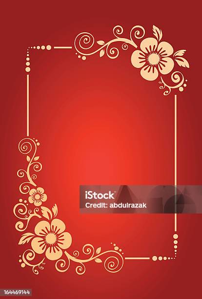 Red Background Stock Illustration - Download Image Now - Backgrounds, Bush, Christmas Decoration