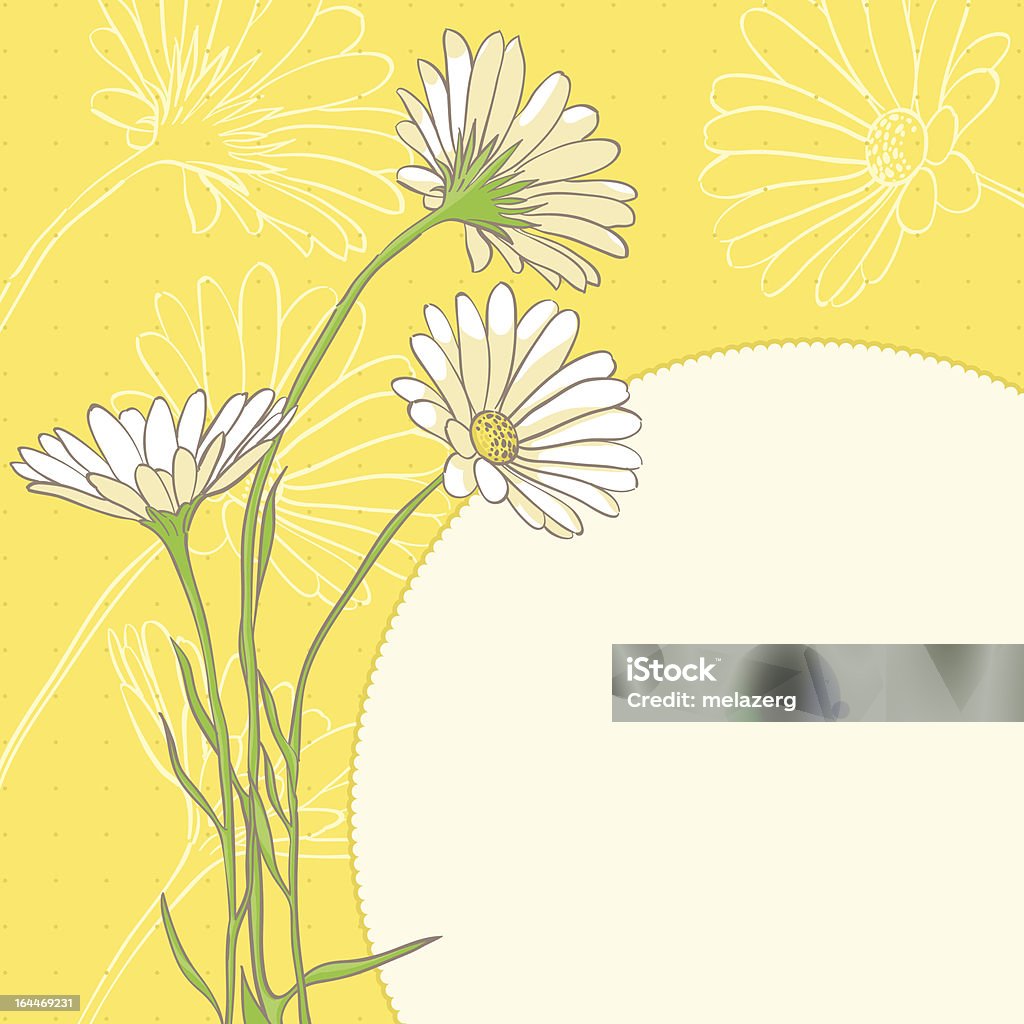 marguerites - clipart vectoriel de Beauté de la nature libre de droits