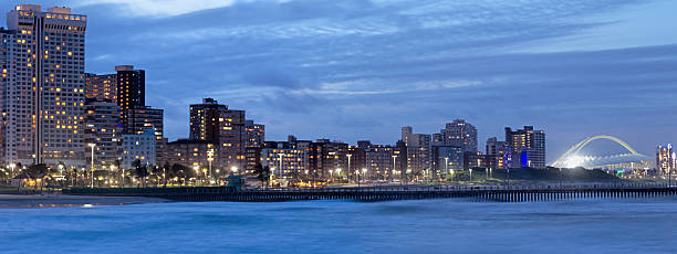 istock Durban City Evening with Stadium 164469967