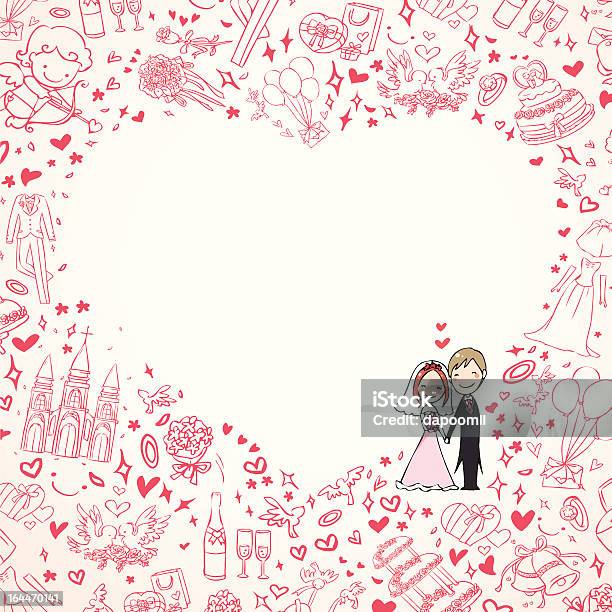Wedding Invitation Stock Illustration - Download Image Now - Anniversary, Beautiful People, Beauty