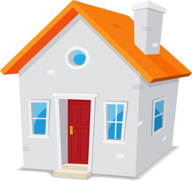 Little House Stock Illustration - Download Image Now - Cartoon, Domestic  Life, Home Interior - iStock