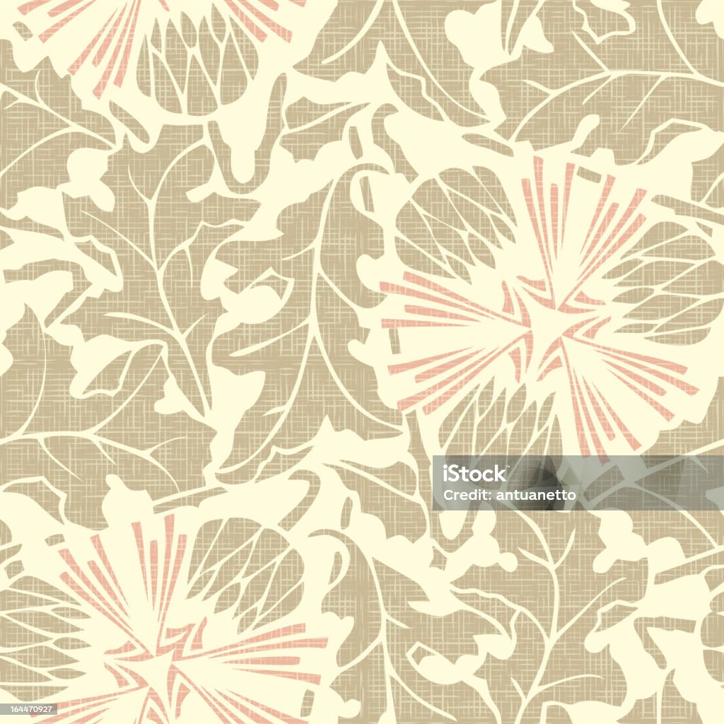 Vintage nahtlose floral Hintergrund. Vektor Löwenzahn - Lizenzfrei Abstrakt Vektorgrafik