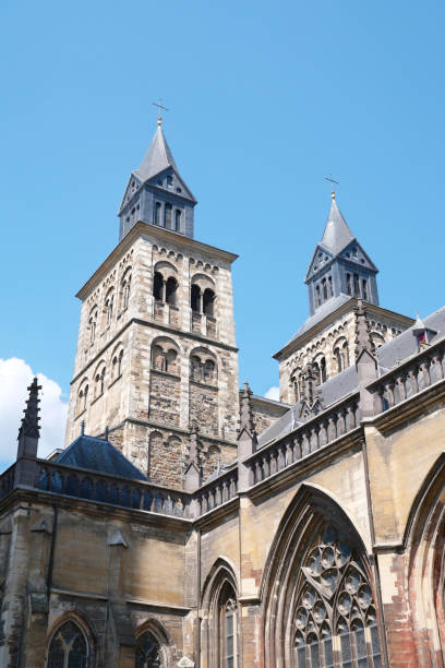 The Basilica of Saint Servatius in Maastricht, Limburg, Netherlands.
