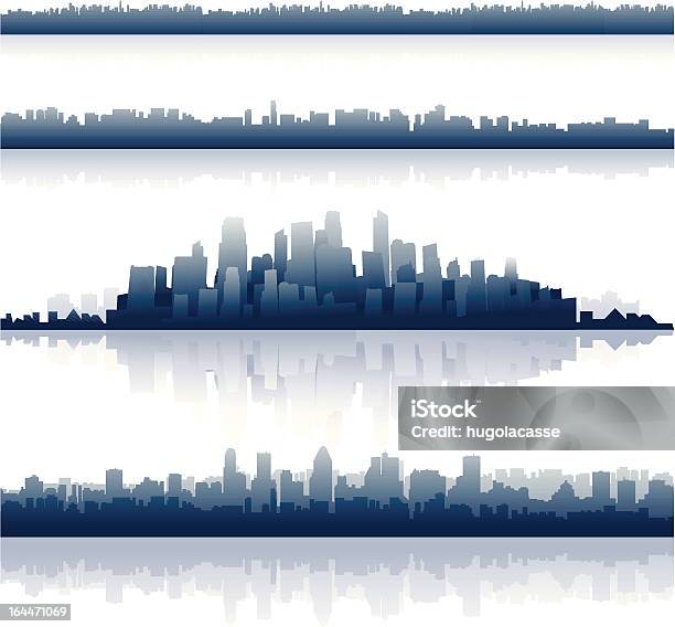 Cityscapes - Stockowe grafiki wektorowe i więcej obrazów Ogólny - opis - Ogólny - opis, Panorama miasta, Lokalizacja ogólna