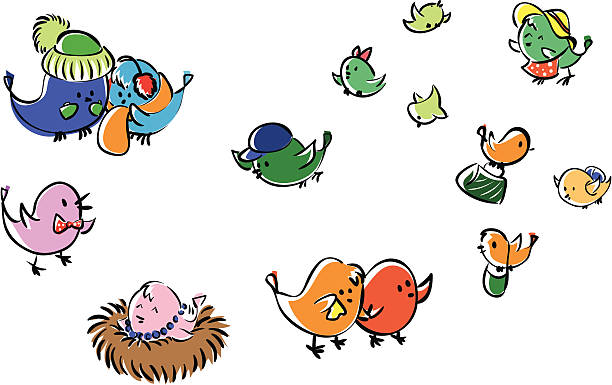 63 Bird Leaving Nest Illustrations & Clip Art - iStock | Baby bird leaving  nest