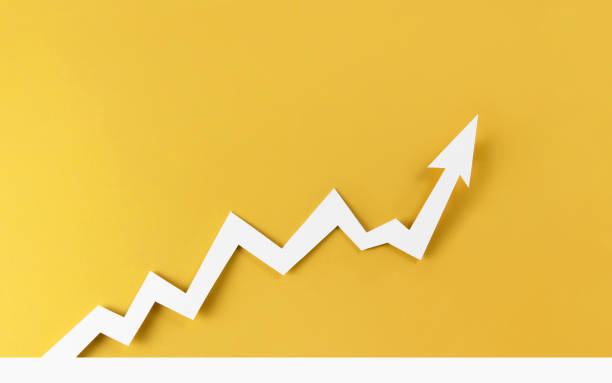 istock Growth Concept with Paper Arrow 1644723084