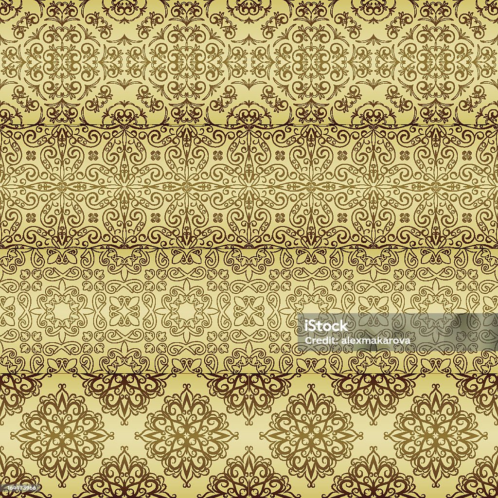 Golden Simple Pattern Vector Seamless Golden Patterns Stock Illustration - Download Image Now ...