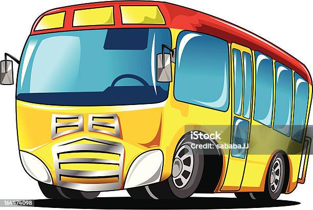 Small School Bus Stock Illustration - Download Image Now - Arranging, Bus, Car