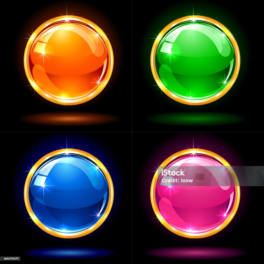 Shine de balles - clipart vectoriel de Abstrait libre de droits