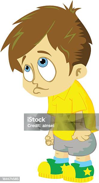 Sad Boy Stock Illustration - Download Image Now - Boys, Cartoon, Child -  iStock