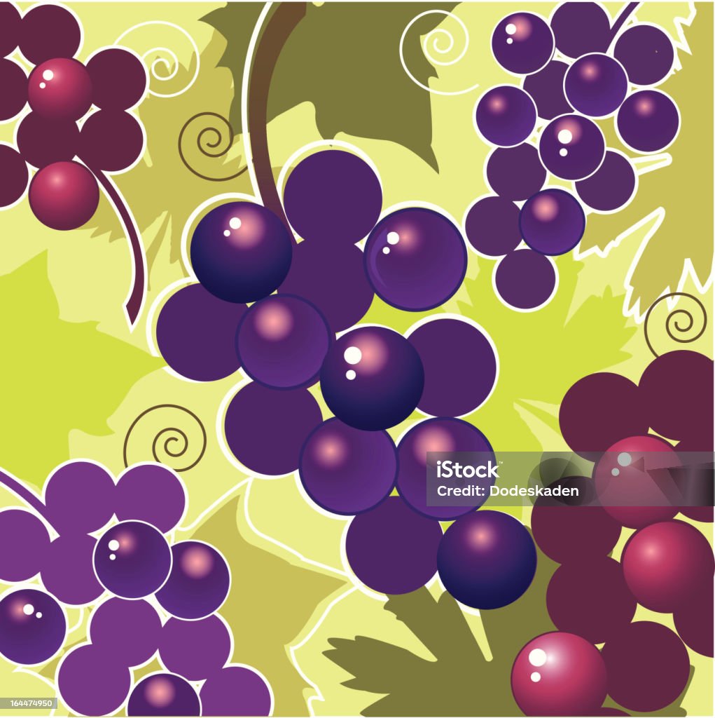Свежий вкус виноград - Векторная графика Алкоголь - напиток роялти-фри