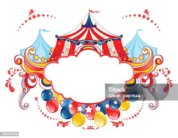 Circus Tent Frame Stock Illustration - Download Image Now - Advertisement, Art, Arts Culture and Entertainment