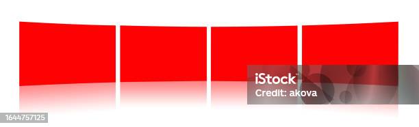 Red Inserts Graphics Red Insert Report Or Screenshoot Blank Template For Presentation ...