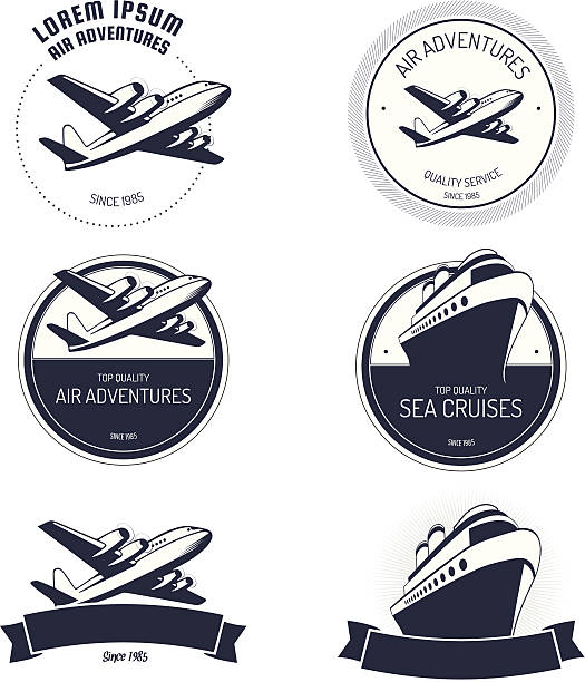 illustrations, cliparts, dessins animés et icônes de illustration vectorielle des icônes de l'air et de visites de croisière - water jet