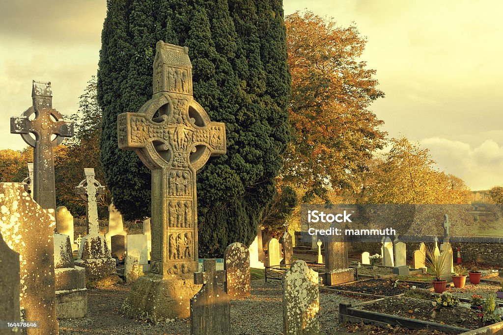 El cruce en Monasterboice - Foto de stock de Estilo celta libre de derechos