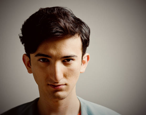 istock Film Noir, Urban Chic, Young Man in Studio 164480303