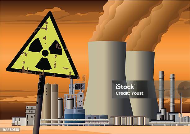 Vetores de Usina Nuclear E Radioactivas De e mais imagens de Central Nuclear de Chernobyl - Central Nuclear de Chernobyl, Usina Nuclear, Chernobyl