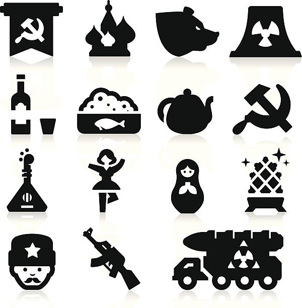 kultura rosyjska ikony - russian nesting doll gender symbol human gender russian culture stock illustrations