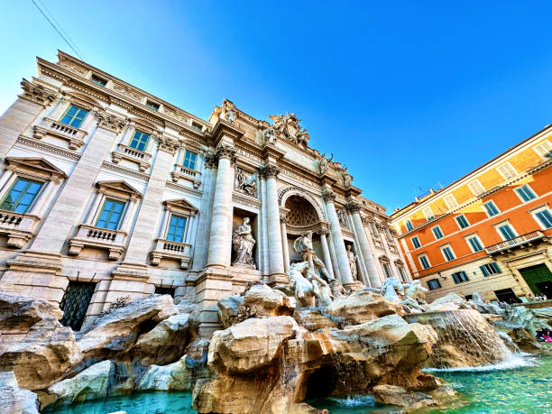 istock Majestic Fontana di Trevi: A Timeless Oasis 1644816662