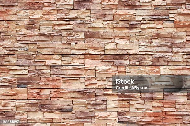 Colorful Brick Wall As Background Stock Photo - Download Image Now - Backgrounds, Beige, Brick