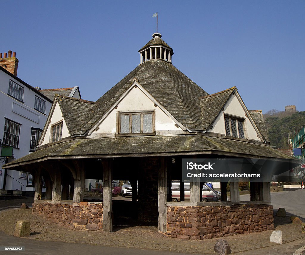 Dunster Somerset fil marché historique - Photo de Bâtiment vu de l'extérieur libre de droits