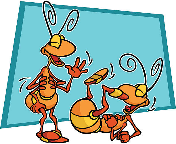 Ants Laughing Stock Illustration - Download Image Now - Animal, Animal  Antenna, Ant - iStock