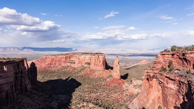 Time Lapse - Clouds over Colorado National Monument