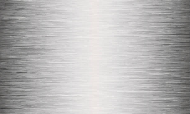 brushed metal texture abstract background - metal texture stock illustrations