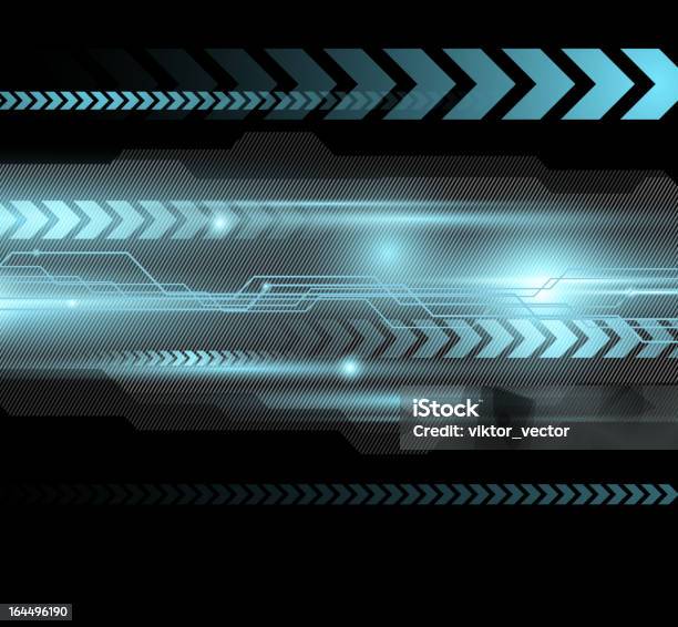 Tech Abstract Background Stock Illustration - Download Image Now ...