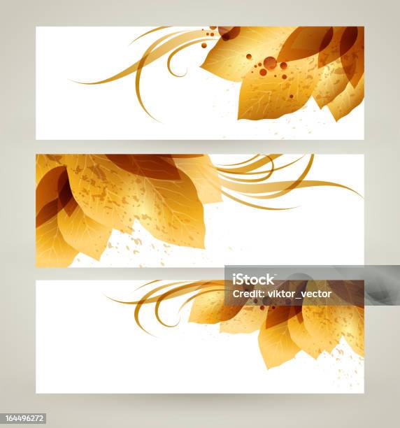 Outono Fundo - Arte vetorial de stock e mais imagens de Abstrato - Abstrato, Amarelo, Beleza natural