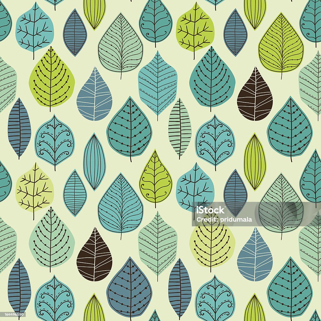 Seamless leaf pattern. "Seamless leaf pattern. Seamless pattern can be used for wallpaper, pattern fills, web page background, surface textures" Abstract stock vector