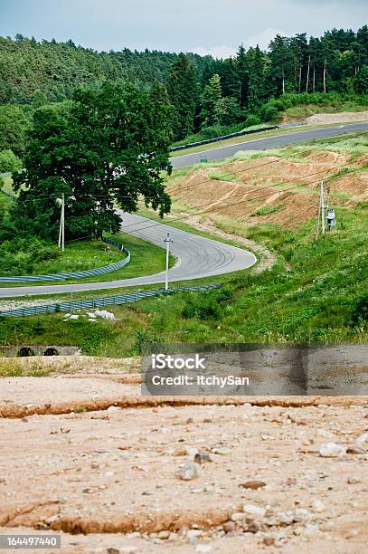 Foto de Vista Para Corrida Controla A Forma Cantos e mais fotos de stock de Areia - Areia, Automobilismo, Colina