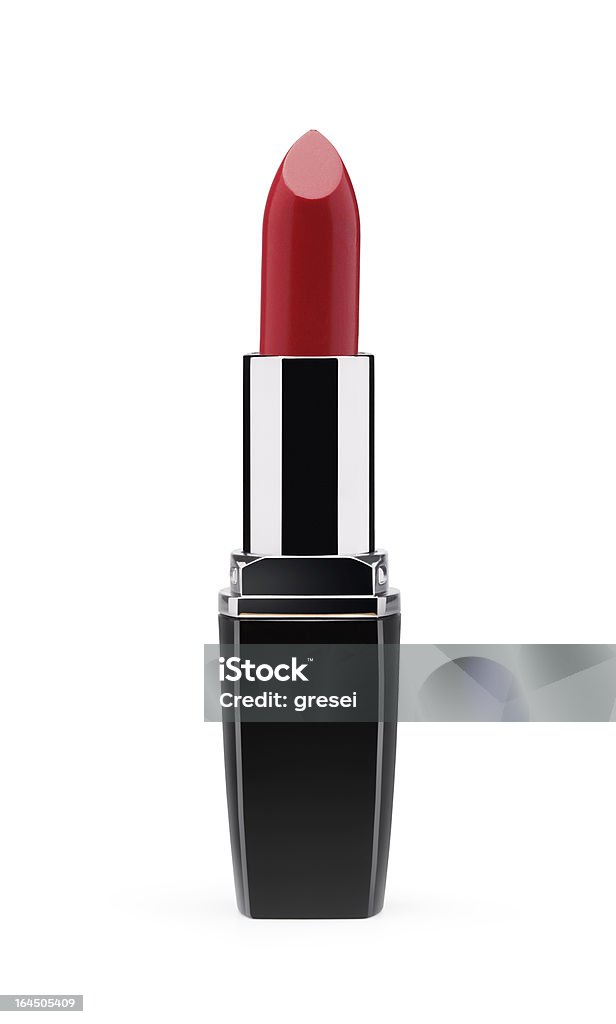 Red lipstick Red lipstick isolated on white background Lipstick Stock Photo