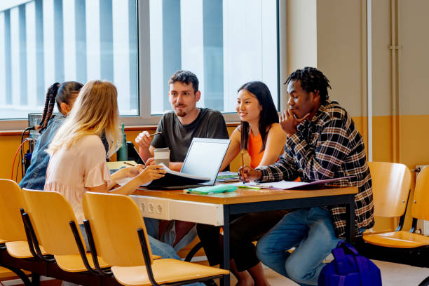 istock people studying together at the university 1645070623