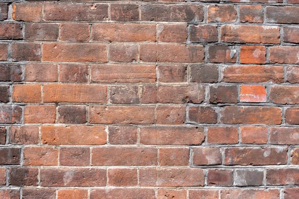istock Close up of a red brick wall 1645075808