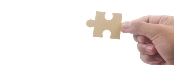 istock Connecting jigsaw puzzle. Business solutions success 1645186102