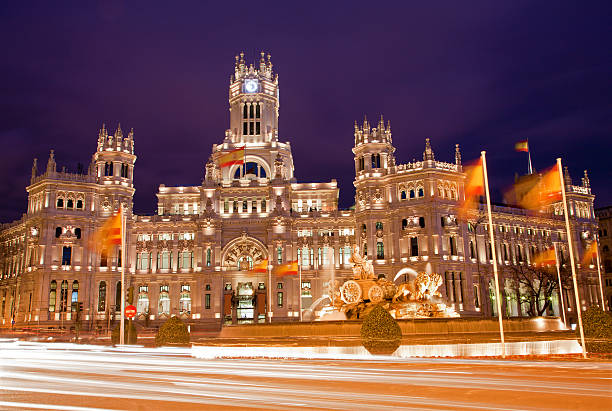 istock Madrid - Communications Palace from Plaza de Cibeles 164520849
