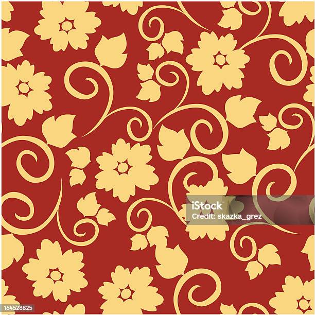 Vetores de Floral Seamless Pattern e mais imagens de Abstrato - Abstrato, Beleza, Beleza natural - Natureza