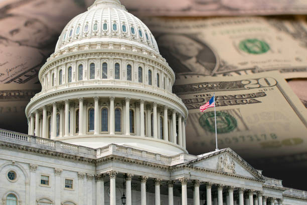 istock Federal Deficit Surges - Government Shutdown 1645337624
