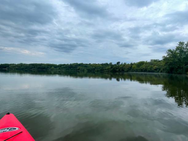 istock Kayak on the lake 1645342793