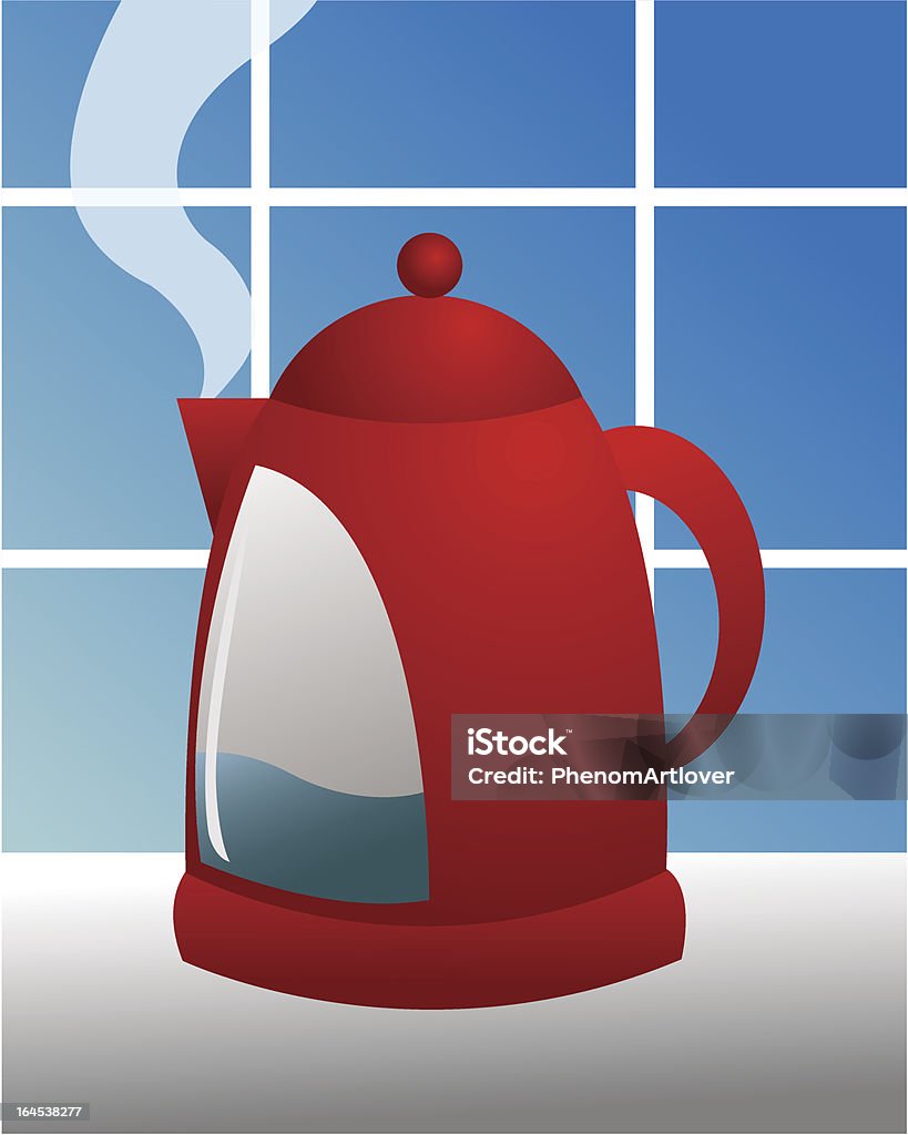 Kettle - clipart vectoriel de Aliments et boissons libre de droits