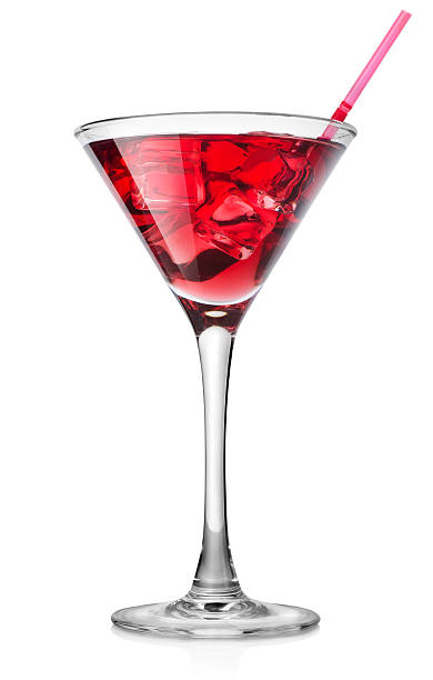istock Red cocktail in a high glass 164538715