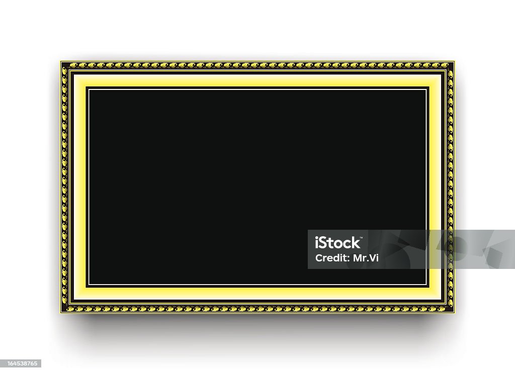 Quadro de Amarela - Vetor de Amarelo royalty-free